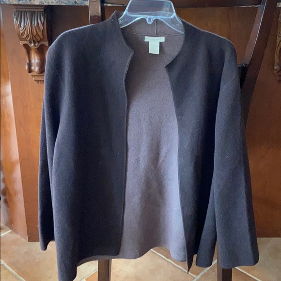 Deane & White Petite short wool cardigan Sz L - Picture 8 of 8